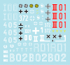 Star Decals 35-C1037 Befehlspanzer # 2 1/35